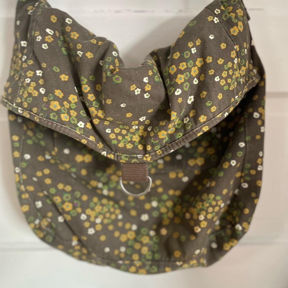 Brown sling bag